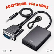 [ :VGA a HDMI] = Adaptador VGA= VGA a HDMI= Adaptador VGA a HDMI= Adaptador= Adaptador VGA - HDMI [ Adaptador HDMI a VGA - Img 45095190