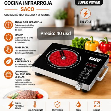 Cocinas infrarrojas (cocinas de inducci贸n tenemos tambi茅n) - Img 126850344