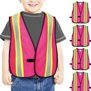 Chaleco de seguridad reflactante para niños 3 a 9 años. 3 usd x unidad . Paquete de 5 - Img 55881285