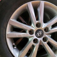 Llantas con gomas nuevas de sonata 5x114 - Img 56149216