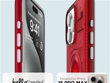 50USD Forro Magsafe SPIGEN Iphone 15 Pro Max. Se le lleva totalmente gratis. 58056508 - Img 63498085