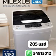 Lavadora automática Milexus 7.5 kg - Img 55832319