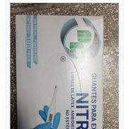 Caja de guantes de nitrilo azul talla M - Img 56892253
