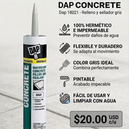SELLADOR DE CONCRETO PROFESIONAL IMPERMEABLE Gris - Img 56706297