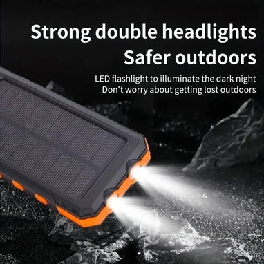 🔋POWER BANK 40,000 mAh – CARGA RÁPIDA, SOLAR Y CON LUZ LED – ¡NUEVA! – GANGA 🔋 - 3/5