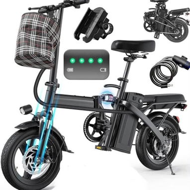 Bicicleta eléctrica plegable - 14 pulgadas - 2/2