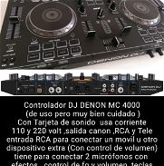 Controlador DJ  ,Consola RCF,Miccrofono inalambrico - Img 45940437