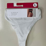 Ropa interior. Thong, hilo, Talla L . Color Blanco - Img 56254644