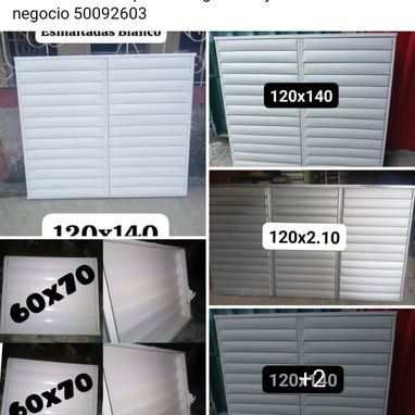 Ventanas aluminio Miami original nuevas esmaltadas en blanco sierres mariposa - Img 123573274