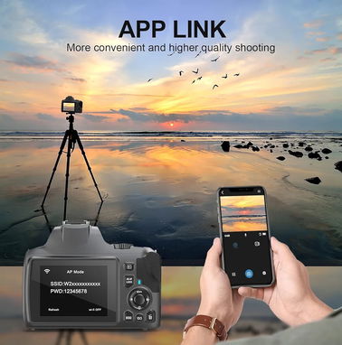Eddioklp 4K Digital Camera With 40X Zoom - Img 97771380