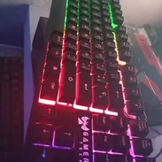 Teclado GT300c Gamer Led de teclas iluminadas nuevo - Img 50662554