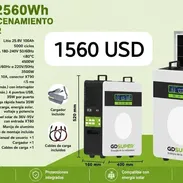 🔋☀️ESTACIÓN DE ENERGÍA CON PANEL INCLUÍDO - Img 57898795
