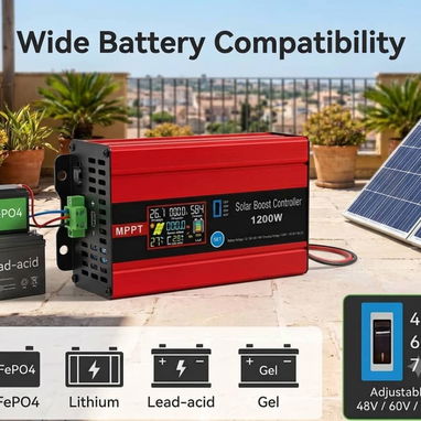CONTROLADOR SOLAR  MPPT de 1200W - 2/2