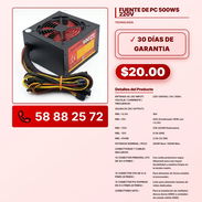 FUENTE DE PC 500WS 220V VPT -0180 - Img 57841602