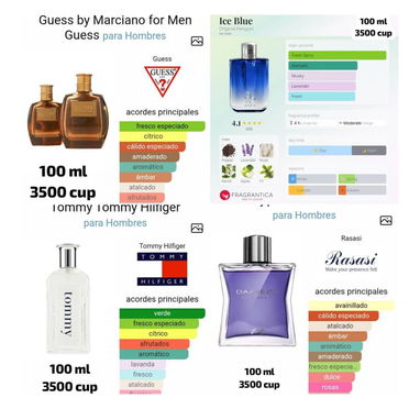 Perfumes por cantidad: 2600 y por unidad precios en las fotos - Img 99098221