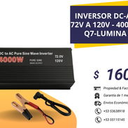 INVERSOR DC-AC 72V a 120V - 4000W Q7-LUMINA - Img 50368069