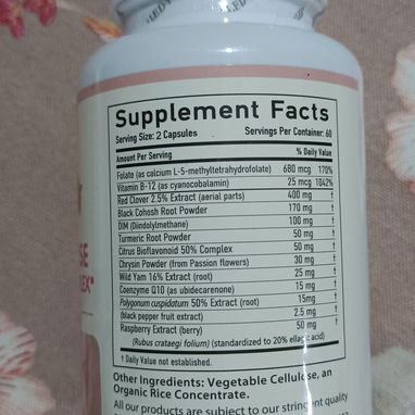 Suplemento vitamínico de apoyo. MENOPAUSIA. - 2/2