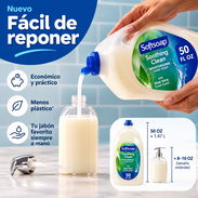 1.47 L de Jabón Líquido para las manos Grande 50 oz | Para Rellenar Dispensadores Softsoap Aloe Vera - Img 57652135