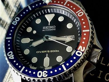 Seiko Driver SKX 009 edición Pepsi WR: 200 metros Movimiento Seiko automático. Reloj de buceo certificado - Img main-image-45714540