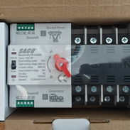Transfer Automático de 4 Polos 100A, 220V 〽️ Marca: SACO - Img 54865457