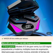 Audifonos inalambricos X15 todos NUEVOS - Img 55615096