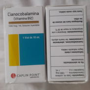Vitamina B12 inyectable(bulbo de 10ml) - Img 56509413