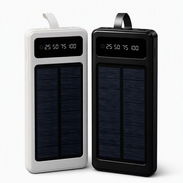🔋 Power Bank Solar 70,000 mAh    ¡No te quedes sin batería en ningún momento!    ✅ Carga solar y por cable  ✅ Pantalla - Img 57623431