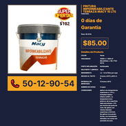 PINTURA IMPERMEABILIZANTE TERRAZA MACY 15LTS VPT# -0036 - Img 56243293