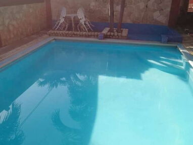 ⚓⚓Se renta casa con piscina ubicada a  3 cuadras de la playa de Guanabo, 4 habitaciones, reservas WhatsApp 52463651⚓⚓ - Img 58780203