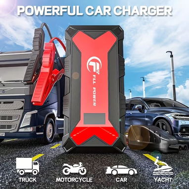 ARRANCADOR O JUMP PARA VEHICULOS DE 12V. PICO DE CORRIENTE 2500A. NUEVOS EN CAJA A ESTRENAR***52437713 - 5/7