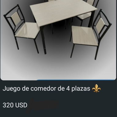 Juego de muebles y de comedor para exteriores - Img 122726890