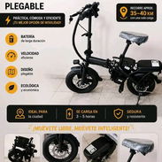 Moto Bici Plegable La mejor Oferta y muy Práctica - Img 57170222