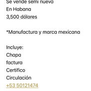 Moto Seminueva mexicana con circulación, chapa, factura,y certifico - Img 55999645