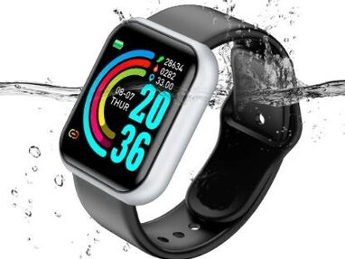 Reloj inteligente D20  para hombre y mujer,  control del ritmo cardíaco, deportivo, Bluetooth, para IOS y Android - Img 40473910