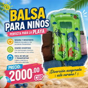 🏖️ Balsa para la playa — Ideal para niños - Img 55980751