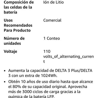 ECO FLOW DELTA 3 - 6/8