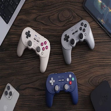 8bitDo PRO 3 | Mando TMR Premium | Botones intercambiables | Para PC, Nintendo Switch 1 y 2 y móviles | - 6/8