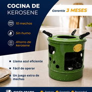 Cocina de Kerosene EKO 10 Mechas - Img 57604977