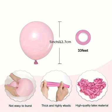 Velas de números artesanales, globos metálicos de números y corazones y globos de latex de varios colores. Set de globos - 9/9