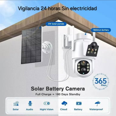 Cámara Solar inteligente/2 lentes 5 Mpx/ - 2/10
