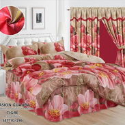 Juego de sábanas con cortinas de 6 piezas(UH) - Img 57973972