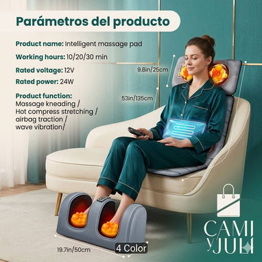 Masajeador corporal completo - Img 122327384
