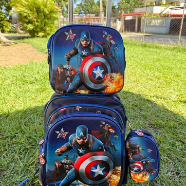 🎒 Mochilas con ruedas y sin ruedas para todas las edades serv de mensajería disponible en Ciudad Habana - Img 124278594
