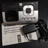 ¡Aprovecha! Base (x2) y adaptador (x1) para teléfono inalámbrico vtech, en perfecto estado y excelente precio. - Img 57892127
