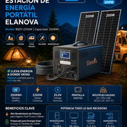 ⚡ 🔋 Estación de Energía Portátil Elanova - Img 55610787
