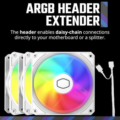 KIT DE 3 FANES ARGB COOLER MASTER NUEVOS EN CAJA 📦 - Img 94518866