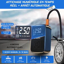 Inflador portátil digital para neumáticos y balones - 3/5