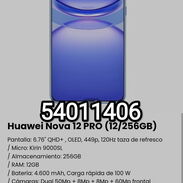 !!! Newww Huawei Nova 12 PRO (12/256GB) Pantalla: 6.76" QHD+ , OLED, 449p, 120Hz...!!! - Img 45514682