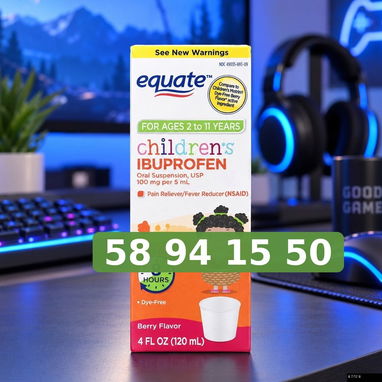 Ibuprofeno Equate Suspension Pediatric - 2/3
