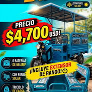 Triciclo star con panel solar y extensor de rango - Img 58159106